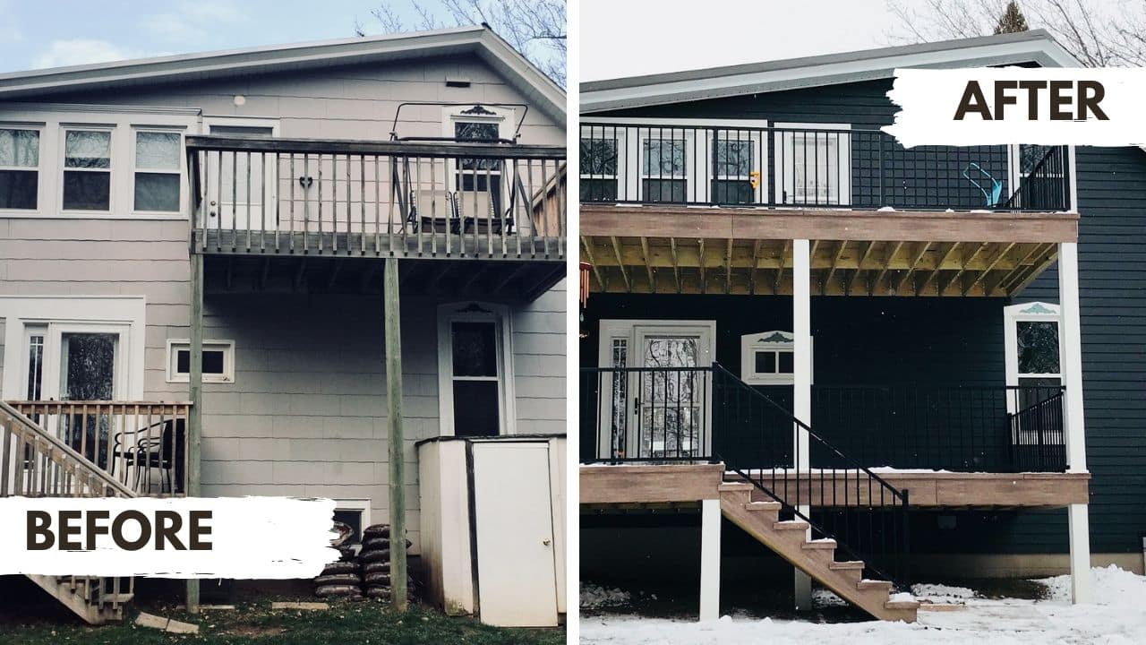 fixer upper home exterior before renovation