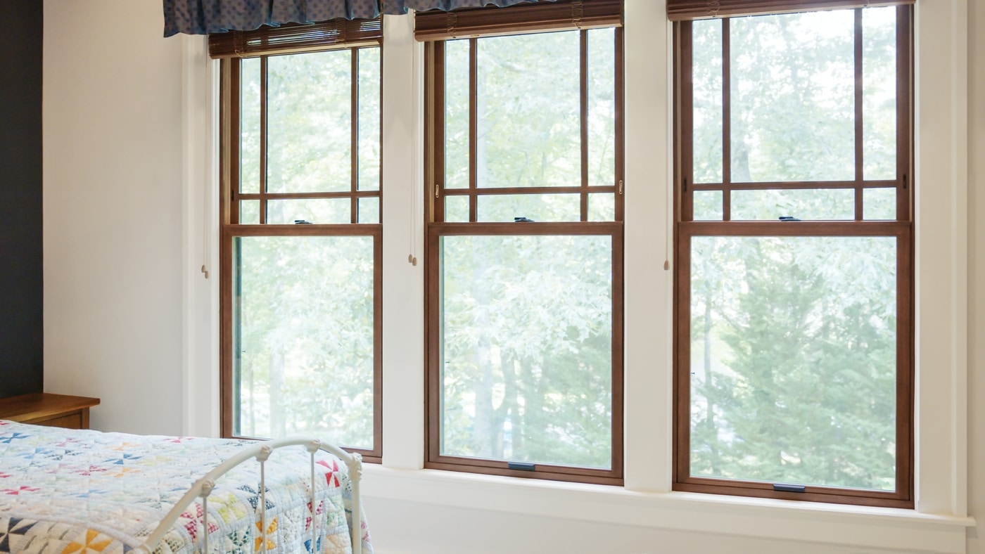 Double hung windows